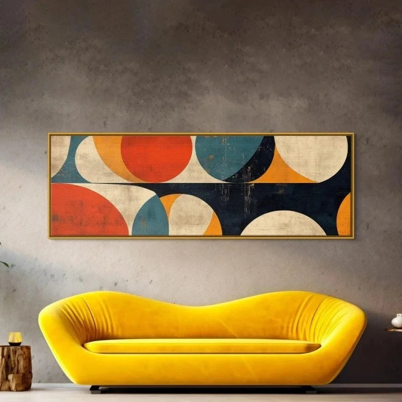 Abstrakte Bauhaus-Kunst für die Wand
