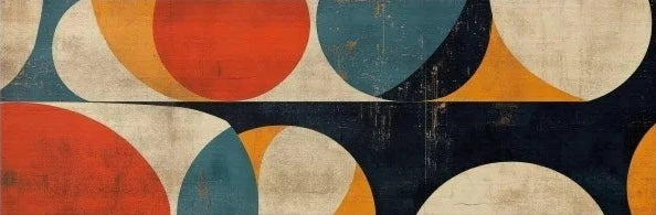 Abstrakte Bauhaus-Kunst für die Wand