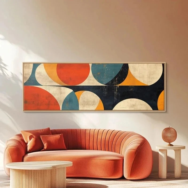 Abstrakte Bauhaus-Kunst für die Wand