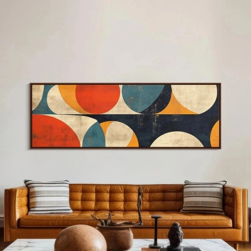 Abstrakte Bauhaus-Kunst für die Wand