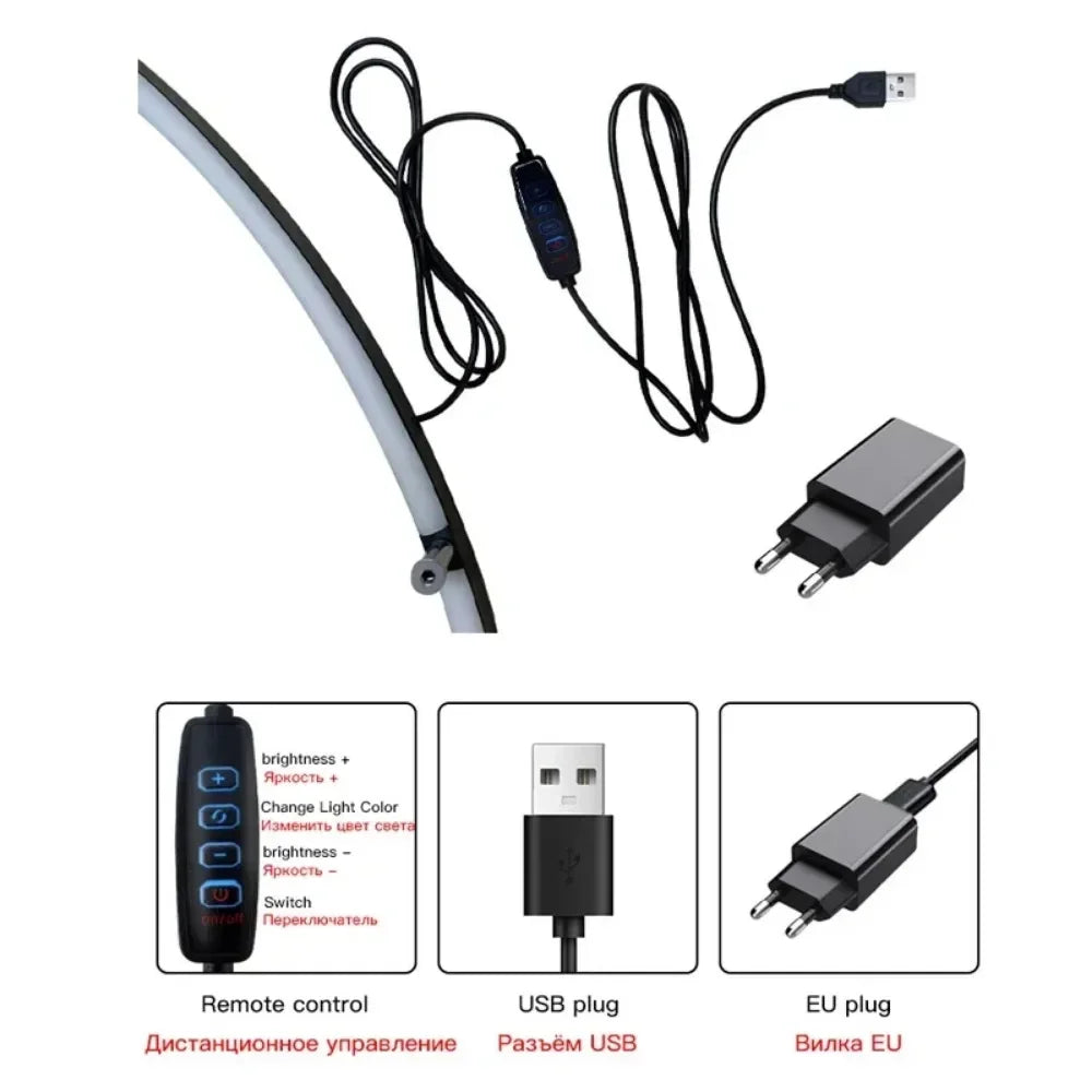 Nordische LED-Wandleuchte, Schwarz