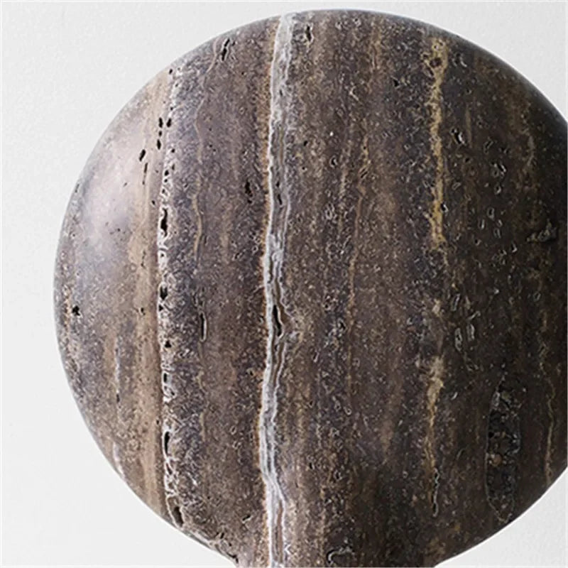 Wabi-Sabi Tischlampe in Höhlenstein-Optik - Apoletta