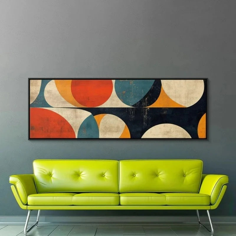 Abstrakte Bauhaus-Kunst für die Wand