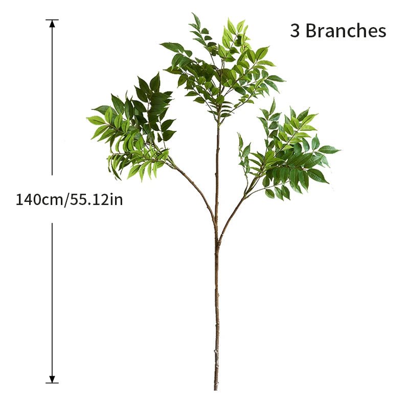 Künstlicher Ficus - Baum: 76 - 140 cm großer Kunststoff - Banyan für Zuhause und Garten - ApolettaApoletta