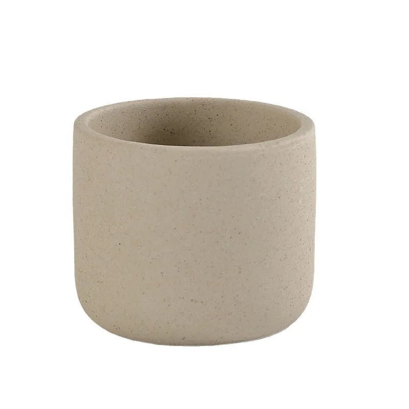 Handgefertigte Teetasse: Japanisches Design aus reinem, grobem Tonmaterial - ApolettaApoletta