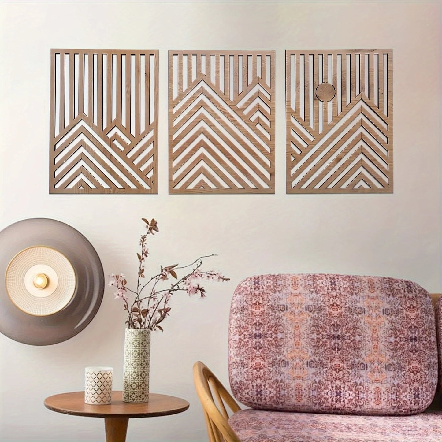 3er Set Retro - Wanddeko aus Holz - ApolettaApoletta