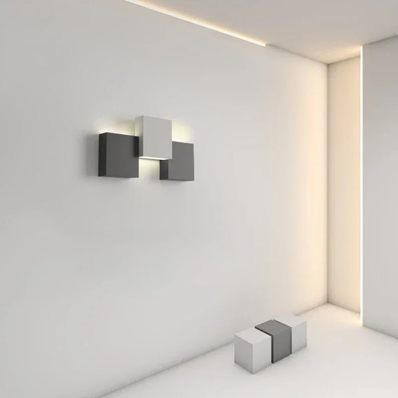 Nordische LED - Wandleuchte: Einfach, modern & ideal für Wohnzimmer und Schlafzimmer - ApolettaApoletta
