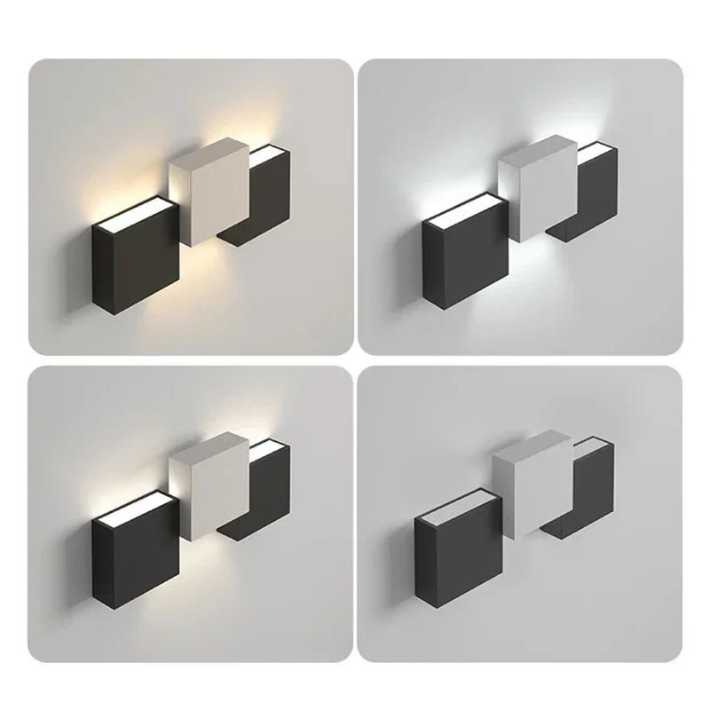 Nordische LED - Wandleuchte: Einfach, modern & ideal für Wohnzimmer und Schlafzimmer - ApolettaApoletta