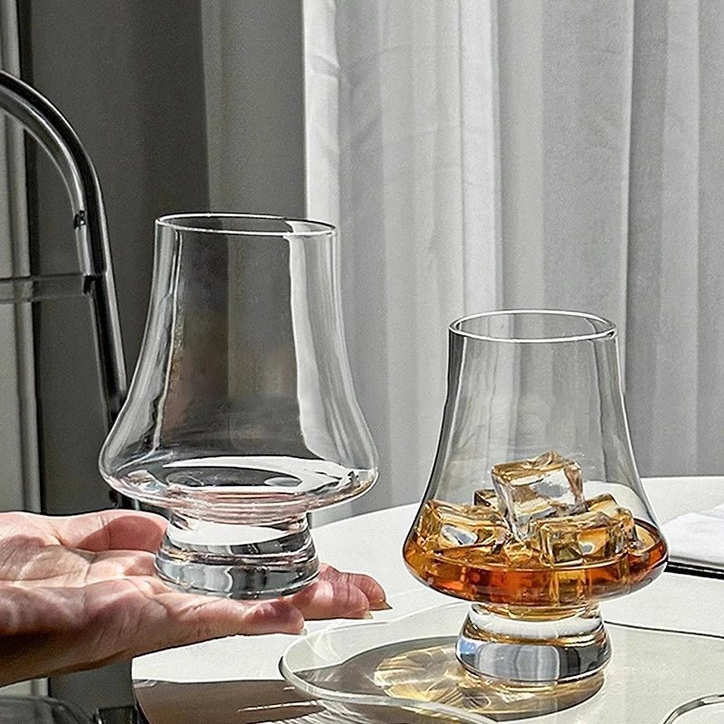 2er - Set Kristall - Whiskygläser: Elegante Bargläser für Scotch & Cocktails - ApolettaApoletta