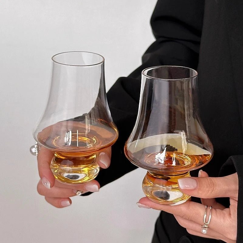 2er - Set Kristall - Whiskygläser: Elegante Bargläser für Scotch & Cocktails - ApolettaApoletta