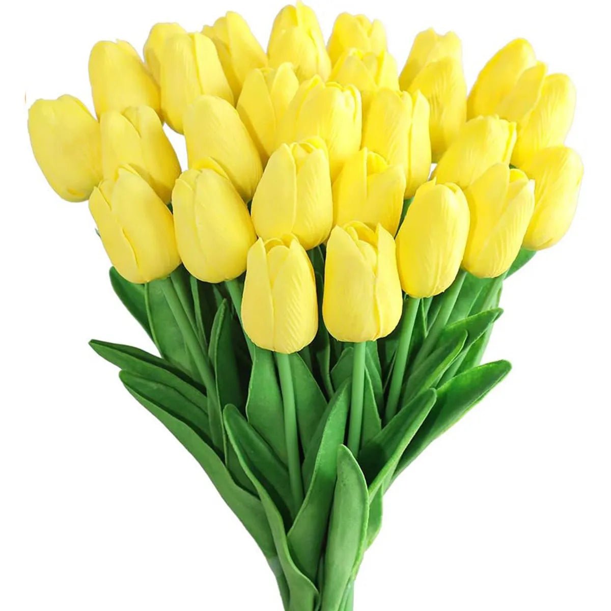 Künstliche Tulpen: 10er - Set realistische Blumen für Garten, Girlande & Heimdeko - ApolettaApoletta