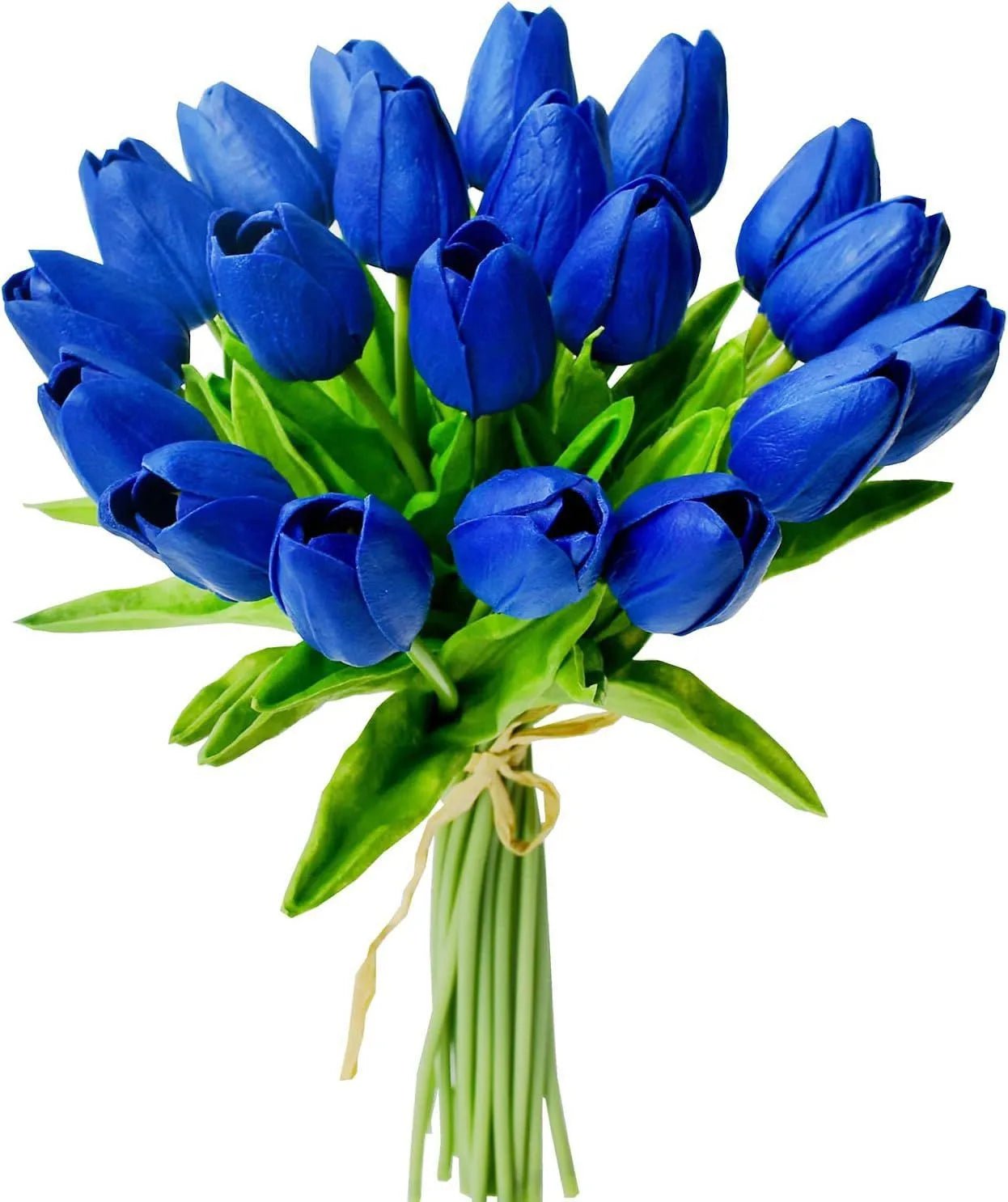 Künstliche Tulpen: 10er - Set realistische Blumen für Garten, Girlande & Heimdeko - ApolettaApoletta
