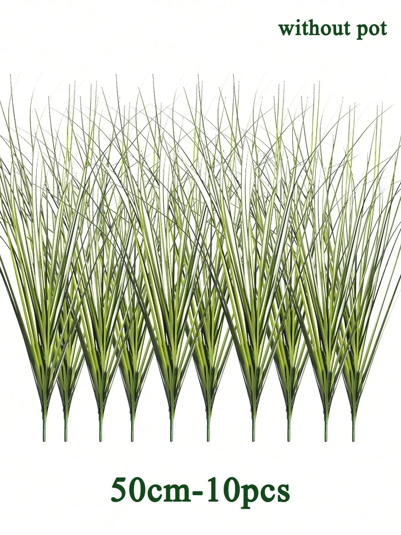 Künstliches Schilfrohrgras: 55 cm große Zwiebelgraspflanzen für Hochzeit, Garten & Büro - ApolettaApoletta