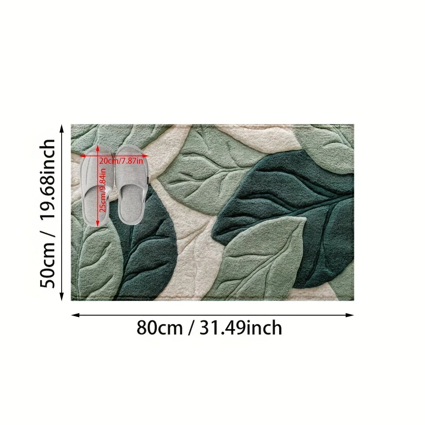 Fußmatte mit Blumenmuster: Weicher Kristallsamt & robuster Schmutzschutz - ApolettaApoletta