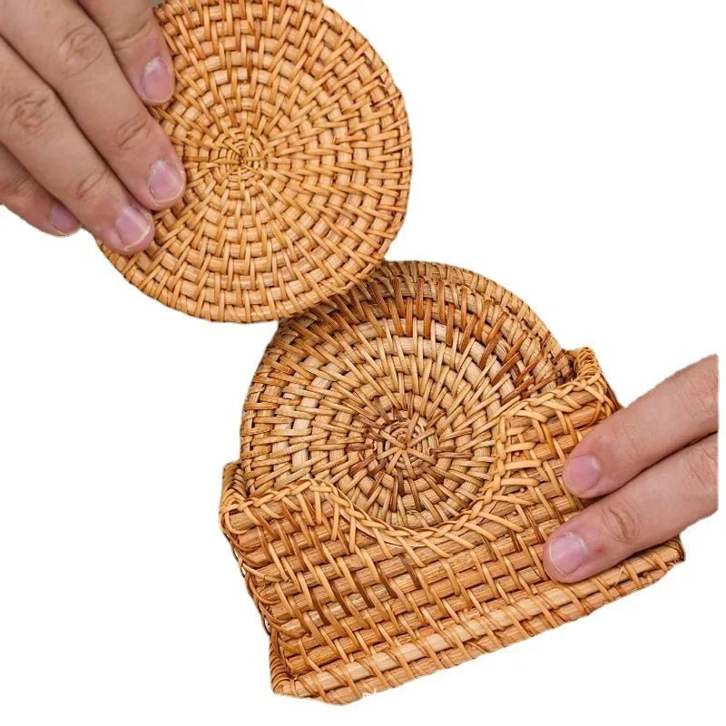 Handgefertigtes Rattan - Tischset - ApolettaApoletta