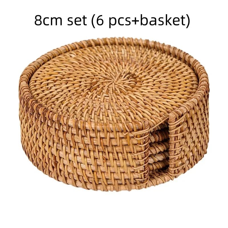 Handgefertigtes Rattan - Tischset - ApolettaApoletta