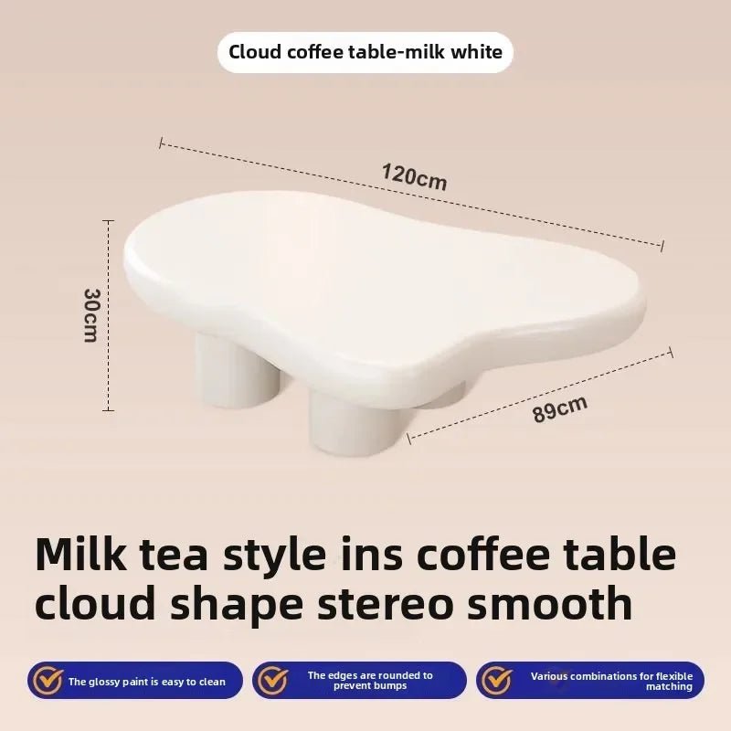 Wolkenförmiger Couchtisch im Nordic - Stil - ApolettaApoletta