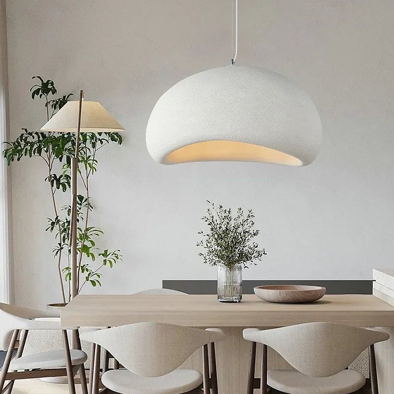 Nordic Wabi - Sabi - Pendelleuchte: Handgefertigter Kronleuchter für Esszimmer & Bar - ApolettaApoletta