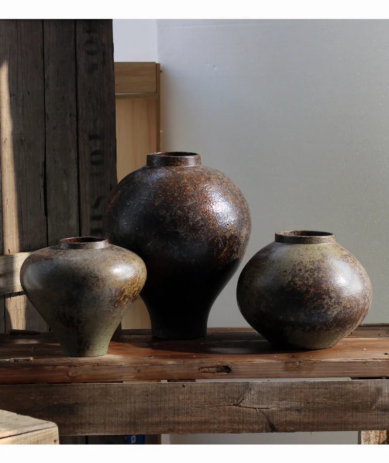 Keramik - Vase – Dekoratives Ornament für Restaurant & Zuhause - ApolettaApoletta