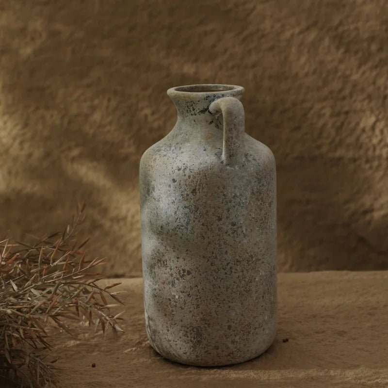 Keramikvase im Vintage - Stil: Handgefertigte Blumenvase für Wohnkultur - ApolettaApoletta