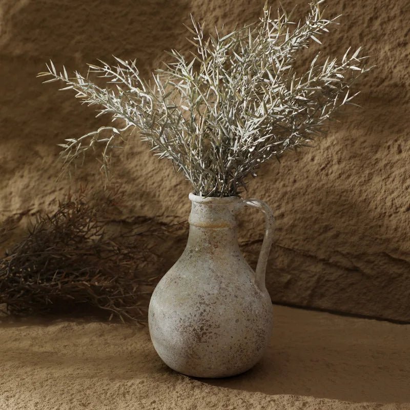 Retro - Keramikvase für Trockenblumen - ApolettaApoletta