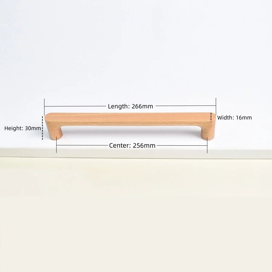 Nordische Holz - Möbelgriffe für Schränke - ApolettaApoletta