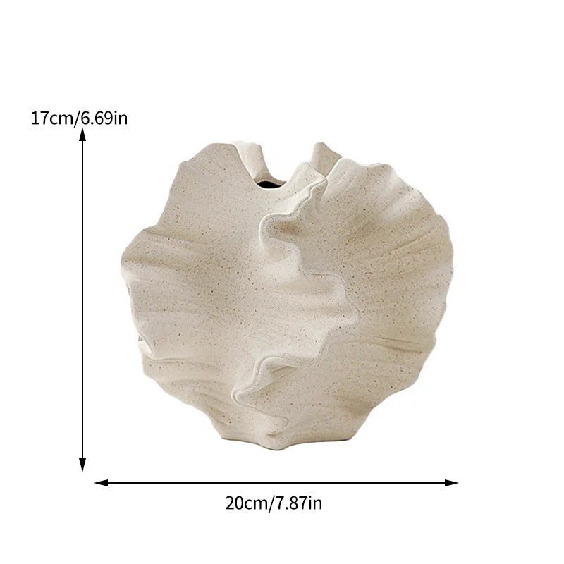 Minimalistische Korallen - Vase aus Keramik - ApolettaApoletta