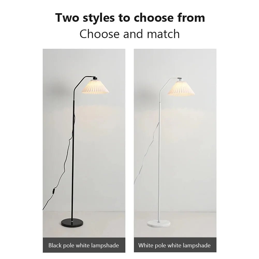 Skandinavische LED - Stehlampe: Lese - und Stimmungslicht für Schlafzimmer, Wohnzimmer & Büro - ApolettaApoletta
