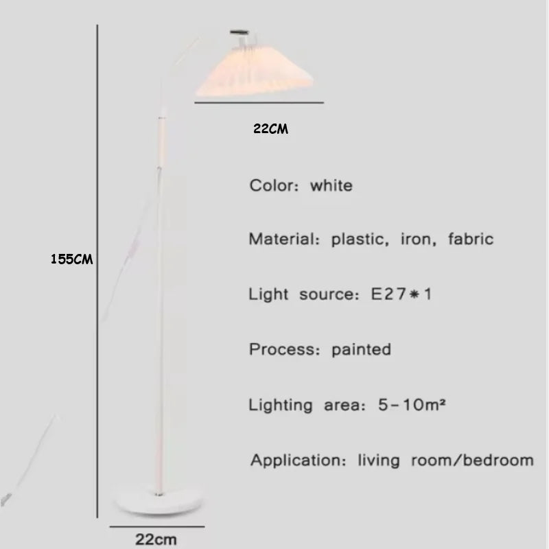 Skandinavische LED - Stehlampe: Lese - und Stimmungslicht für Schlafzimmer, Wohnzimmer & Büro - ApolettaApoletta