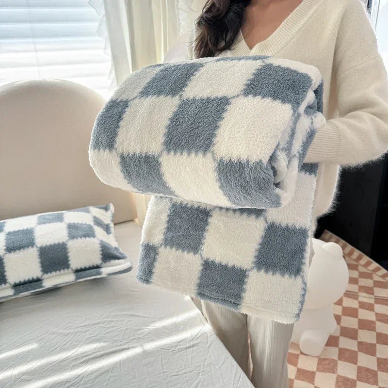 Rosa - weiße Flanell - Panda - Fleece - Decke: Weich & bequem für Sofa, Bett und Büro - ApolettaApoletta