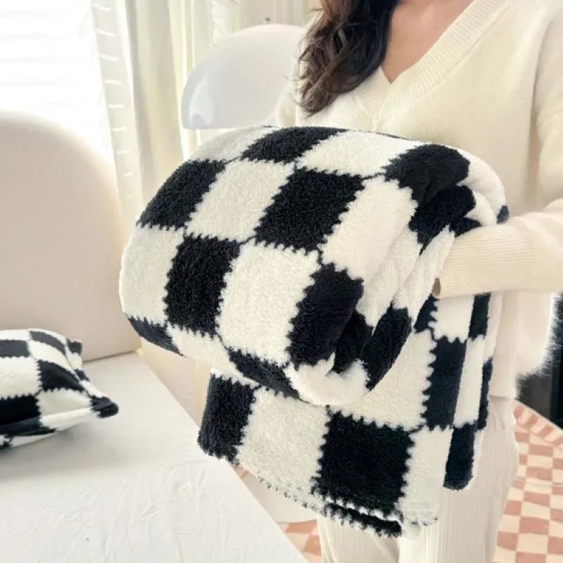 Rosa - weiße Flanell - Panda - Fleece - Decke: Weich & bequem für Sofa, Bett und Büro - ApolettaApoletta