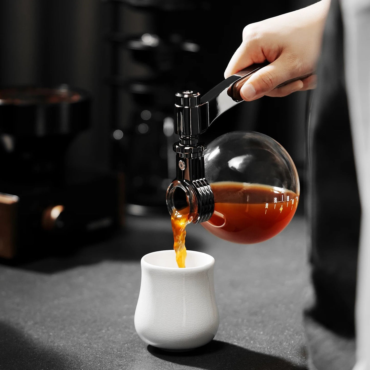 Keramiktasse der Aura - Serie: 150 ml Espressotasse für Latte & Cappuccino - ApolettaApoletta