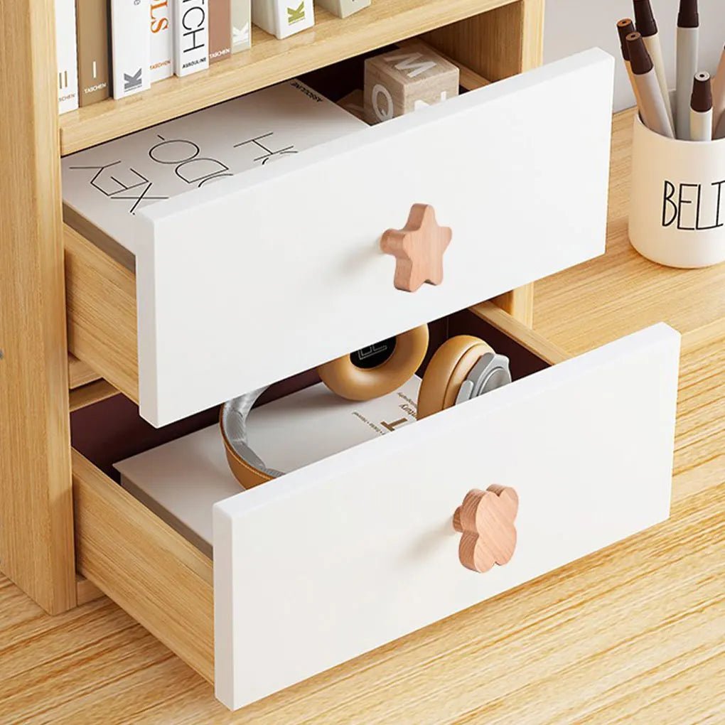 6er Set Holz - Möbelknöpfe für Kinderzimmer - ApolettaApoletta