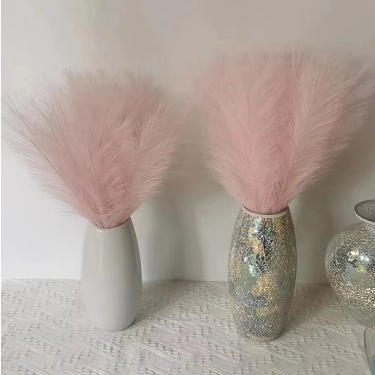 Künstliches Pampasgras: 10er - Set für Boho - Deko, Hochzeit & Vase - ApolettaApoletta