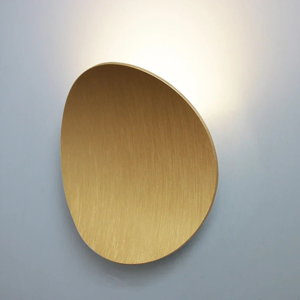 LED - Wandleuchte: Moderne Aluminium - Lampe in Schwarz, Weiß & Gold für Wohn - und Schlafzimmer - ApolettaApoletta