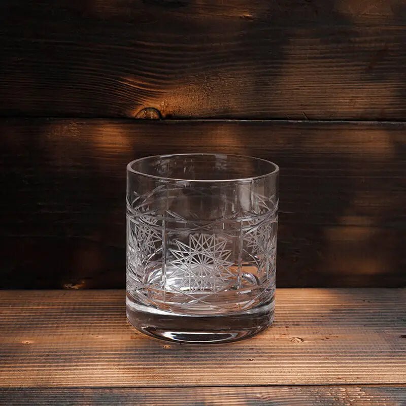 Old Fashioned Whiskygläser: 380 ml, Felsen - Gläser für Bourbon & Cocktails (2er - Set) - ApolettaApoletta