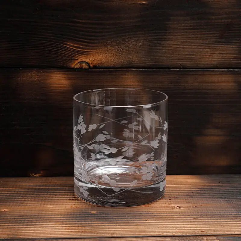 Old Fashioned Whiskygläser: 380 ml, Felsen - Gläser für Bourbon & Cocktails (2er - Set) - ApolettaApoletta