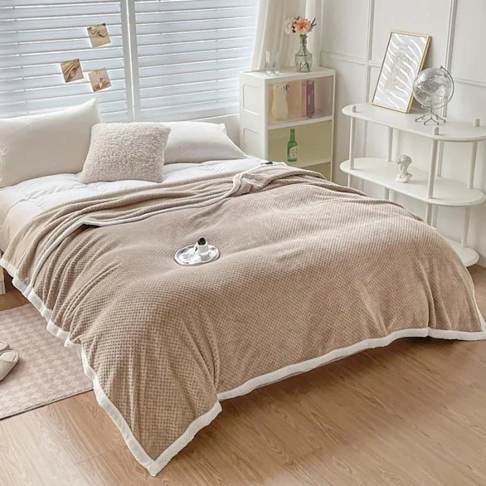 Superweiche Flanelldecke: Stilvoll & leicht für Bett, Sofa und Heimdekoration - ApolettaApoletta