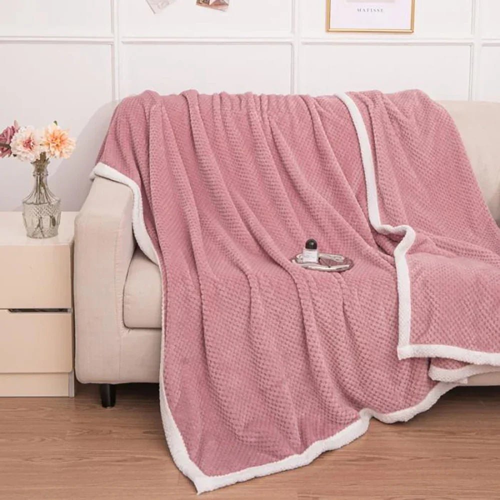 Superweiche Flanelldecke: Stilvoll & leicht für Bett, Sofa und Heimdekoration - ApolettaApoletta