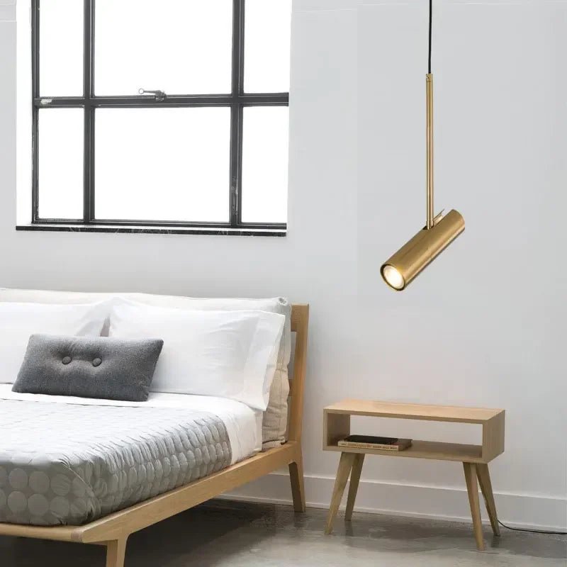 Minimalistische LED - Pendelleuchte: Hängelampe für Schlafzimmer, Esszimmer & Küche - ApolettaApoletta