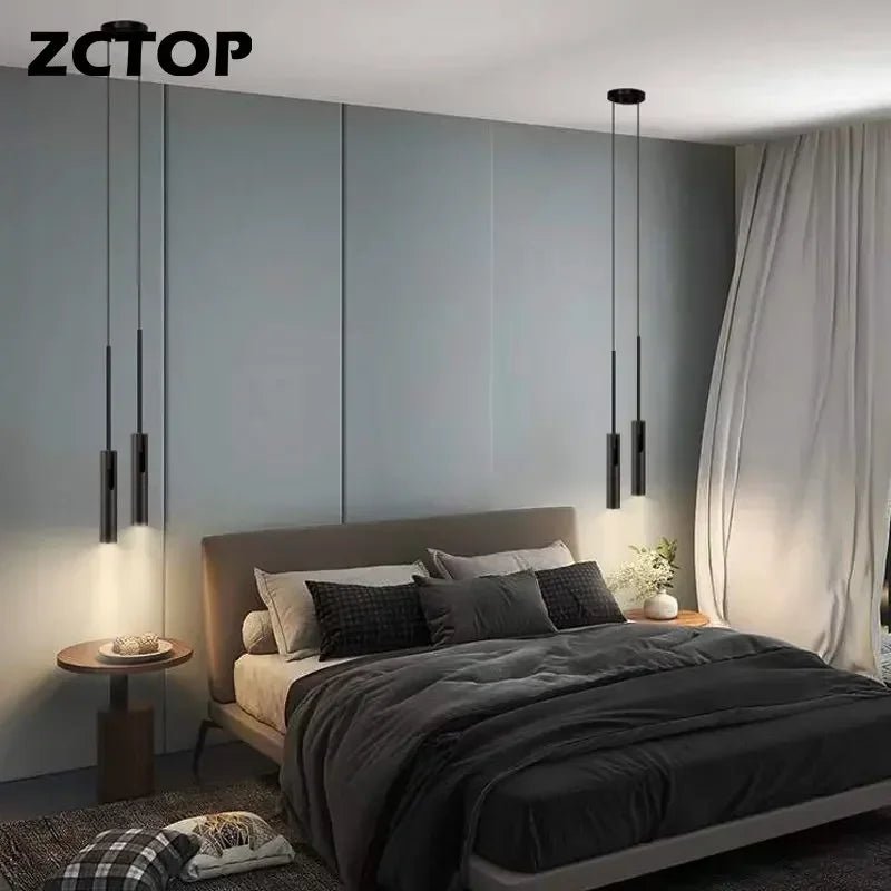 Minimalistische LED - Pendelleuchte: Hängelampe für Schlafzimmer, Esszimmer & Küche - ApolettaApoletta