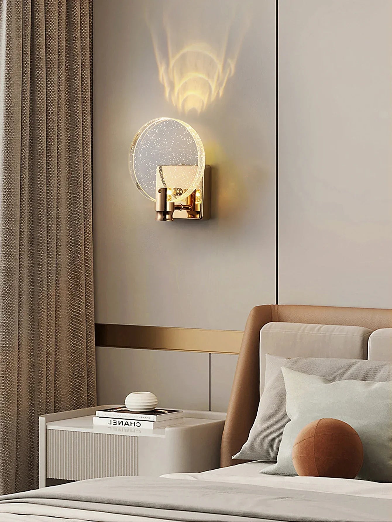 Moderne LED - Wandleuchte – Stilvolles Licht für Ihr Zuhause in Gold, Schwarz oder Weiß - ApolettaApoletta
