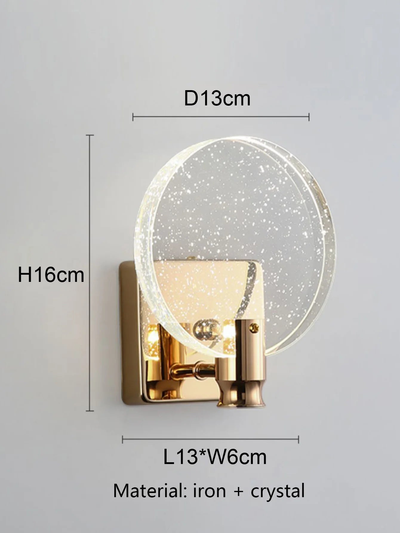 Moderne LED - Wandleuchte – Stilvolles Licht für Ihr Zuhause in Gold, Schwarz oder Weiß - ApolettaApoletta