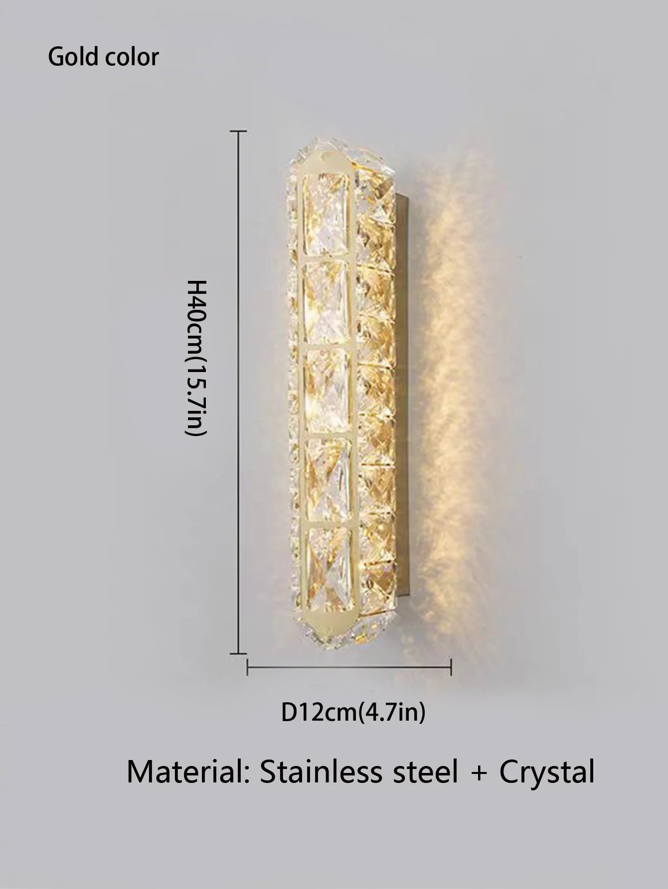 Moderne LED - Wandleuchte – Stilvolles Licht für Ihr Zuhause in Gold, Schwarz oder Weiß - ApolettaApoletta