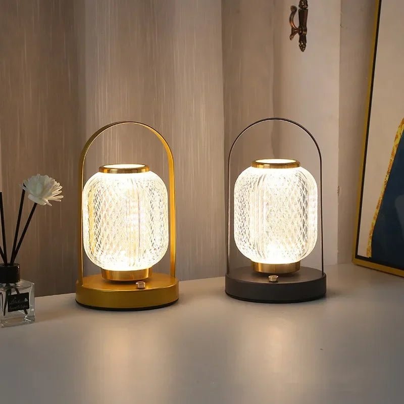 Wiederaufladbare Retro - LED - Tischlampe - ApolettaApoletta