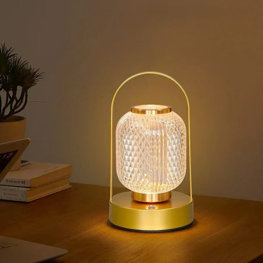 Wiederaufladbare Retro - LED - Tischlampe - ApolettaApoletta