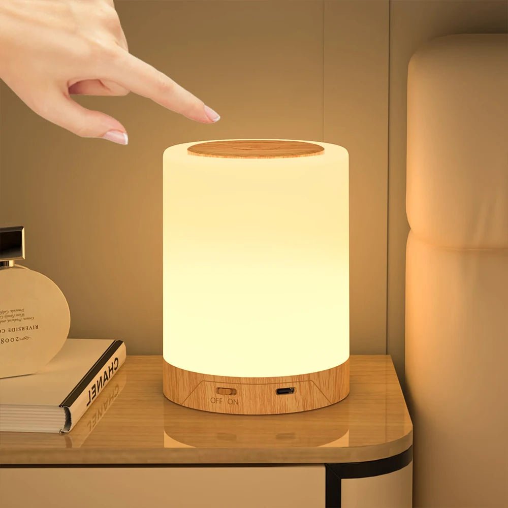 USB - Wiederaufladbare Dimmbare Touch - Lampe – Tragbares Nachtlicht für Baby & Kinder - ApolettaApoletta