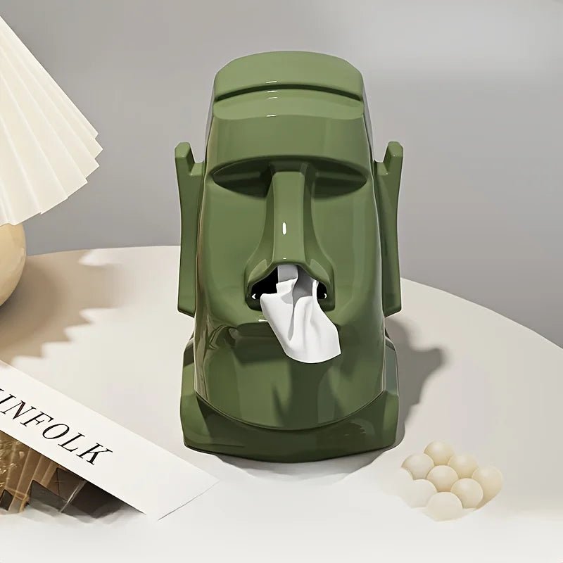Kreative Steinskulptur - Taschentuchbox – Moderne und Dekorative Aufbewahrung - ApolettaApoletta