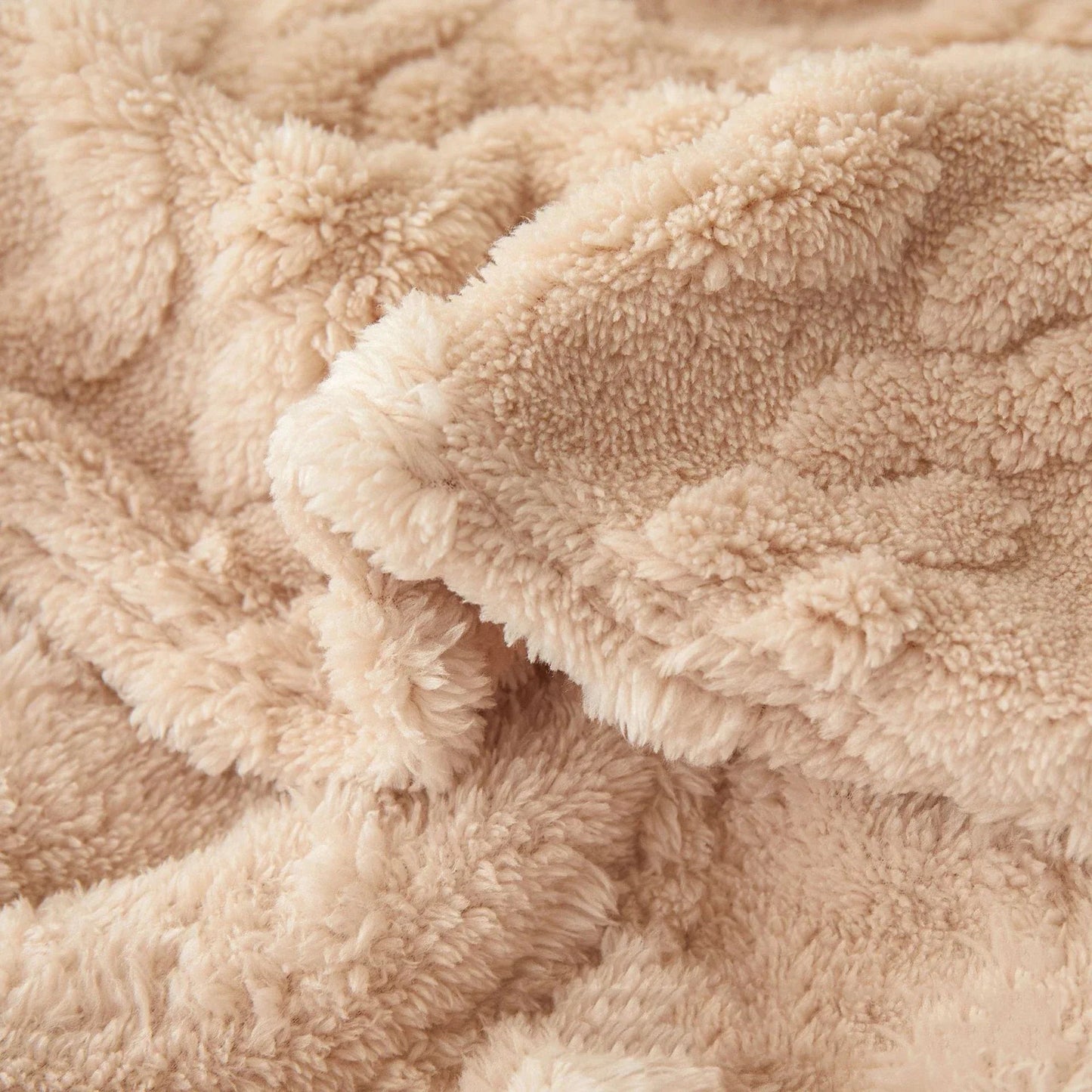 Winter Decke: Warme Sherpa - & Fleece - Decke für Zuhause und Reisen - ApolettaApoletta
