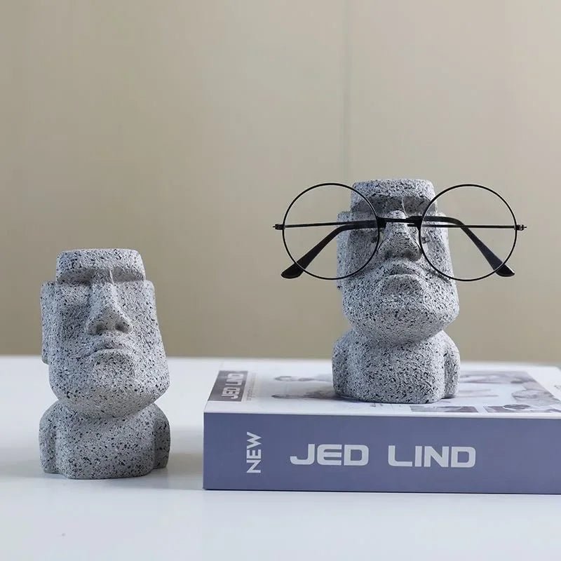 Lustiger Brillenhalter: Kreative Figuren - Ständer für Büro, Schreibtisch & Zuhause - ApolettaApoletta